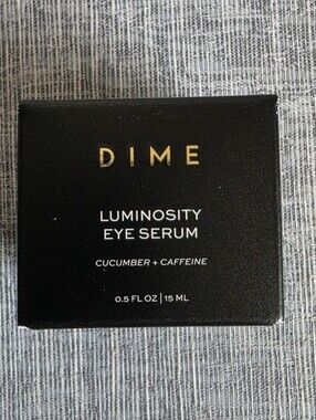 Dime Luminosity Cooling Eye Serum 0.5 Fl Oz /15ml New